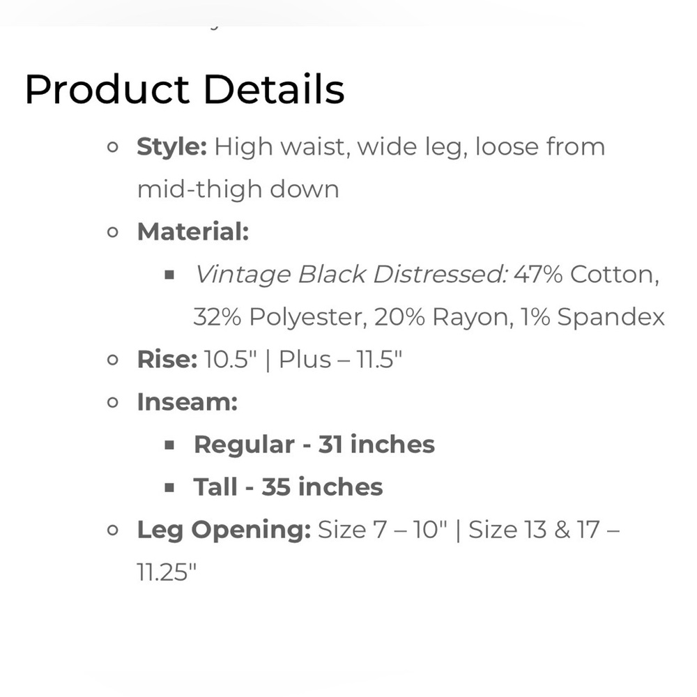 RFM Hailey Wide-Leg High-Rise Jeans - Picture 5 of 5